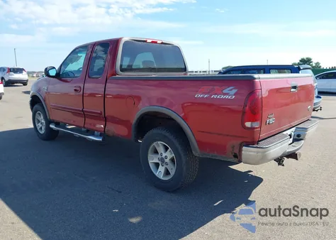 2002 Ford F-150 Lariat/Xl/Xlt from USA, damaged, VIN 1FTRX18LX2NB69519